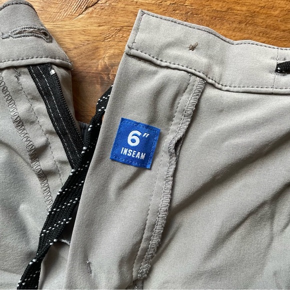 Chubbies Everywhere Performance Gray Shorts No Liner, 6" inseam - Picture 9 of 16